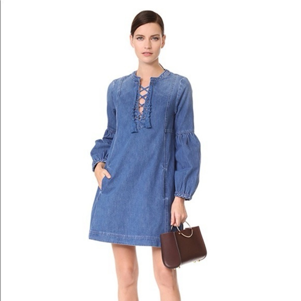 Ulla Johnson Deren Denim Dress